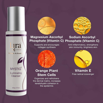 Lira Clinical Mystiq iLuminating Cleanser 177ml